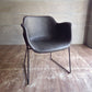 アデペシュ a.depeche パニッシュ チェルチェア PUNISH shell chair 合皮 ダークブラウン 小原真一 定価41,800円 ♪