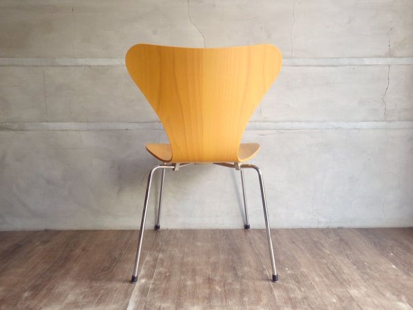 フリッツハンセン Fritz Hansen セブンチェア ビーチ ナチュラル アルネ・ヤコブセン スタッキングチェア 北欧家具 デンマーク ♪