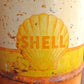 ロイヤル ダッチ シェル SHELL ビンテージ ドラム缶 オイル缶 店舗什器 50年代 ♪