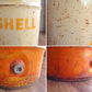 ロイヤル ダッチ シェル SHELL ビンテージ ドラム缶 オイル缶 店舗什器 50年代 ♪