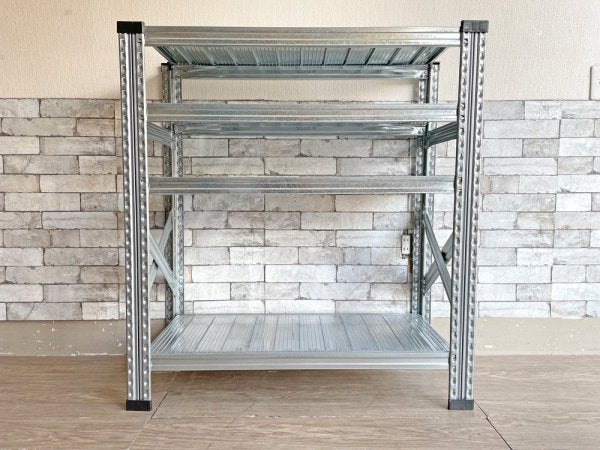 メタルシステム METALSISTEM 4段スチールシェルフ 4 TIER STEEL SHELF アスプルンド取扱い インダストリアル 定価￥30,800- ●