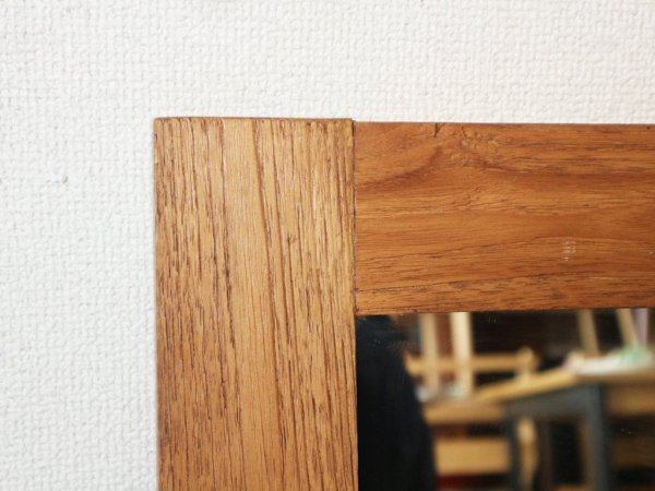 アデペシュ a.depeche オールドチークミラー S old teak mirror 古材 ミラー 鏡 チーク材 ◎