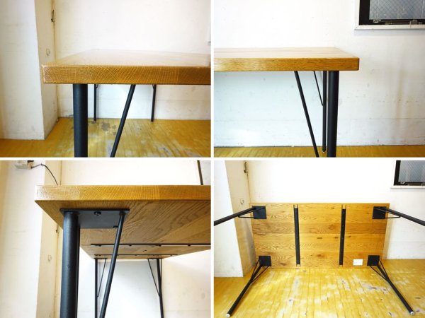 ニコアンド ファニチャーアンドサプライ niko and ... FURNITURE & SUPPLY ホワイトオーク ダイニングテーブル WHITE OAK DINING TABLE ★