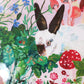 ナタリー・レテ Nathalie Lete ラビット rabbit ウサギ デジタルプリント 50×35cm H.P.FRANCE取扱 定価￥44,000- ◎