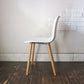 ヴィトラ Vitra. ハル HAL ウッド WOOD サイドチェア ダイニングチェア ホワイト ジャスパー・モリソン ◎