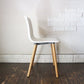ヴィトラ Vitra. ハル HAL ウッド WOOD サイドチェア ダイニングチェア ホワイト ジャスパー・モリソン ◎