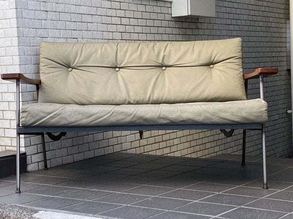 トラックファニチャー TRUCK FURNITURE HRソファ 2人掛け HR SOFA 2-SEATER ナラ無垢材 スチール インダストリアル ■