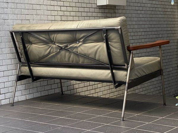 トラックファニチャー TRUCK FURNITURE HRソファ 2人掛け HR SOFA 2-SEATER ナラ無垢材 スチール インダストリアル ■