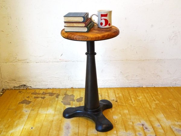 ジャーナルスタンダードファニチャー journal standard Furniture ギデル アジャスト スツール GUIDEL ADJUST STOOL 昇降機能 鋳物脚 ★