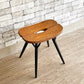 ラウカンプー Laukaan puu ピルッカ スツール pirkka stool パイン材 H44cm イルマリ・タピオヴァーラ 1950-60s フィンランド 北欧ビンテージ 希少 ●