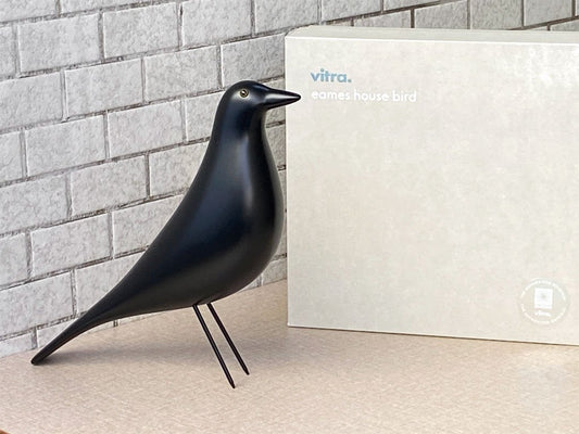 ヴィトラ Vitra イームズ ハウス バード Eames House Bird ブラック オブジェ 元箱付き 美品 ■