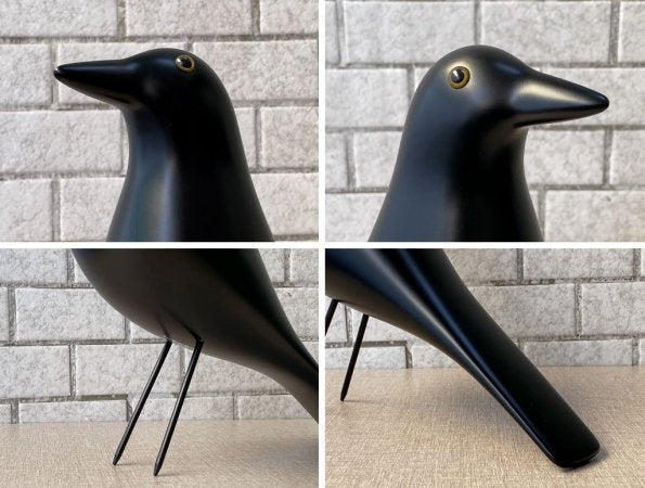 ヴィトラ Vitra イームズ ハウス バード Eames House Bird ブラック オブジェ 元箱付き 美品 ■