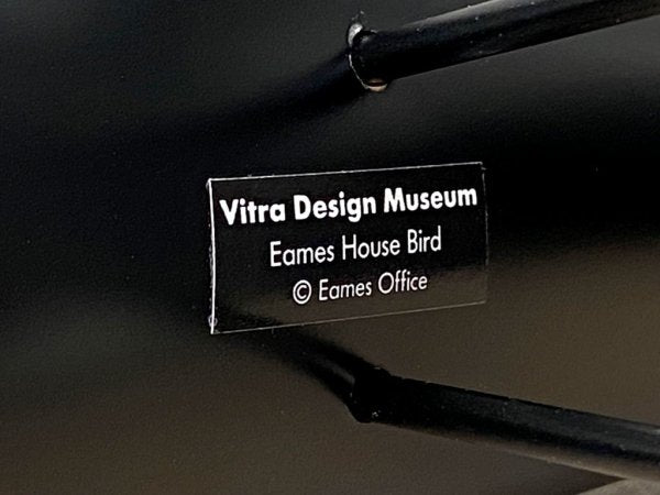 ヴィトラ Vitra イームズ ハウス バード Eames House Bird ブラック オブジェ 元箱付き 美品 ■