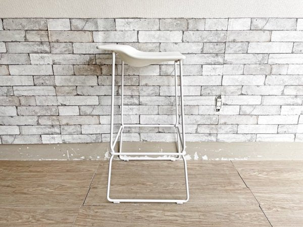 カッシーナイクスシー Cassina ixc. ラストミニット LAST MINUTE ハイチェア カウンターチェア ホワイト パトリシア・ウルキオラ イタリアモダン 定価￥88,000- ●