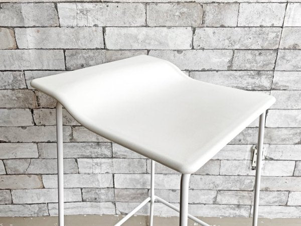 カッシーナイクスシー Cassina ixc. ラストミニット LAST MINUTE ハイチェア カウンターチェア ホワイト パトリシア・ウルキオラ イタリアモダン 定価￥88,000- ●