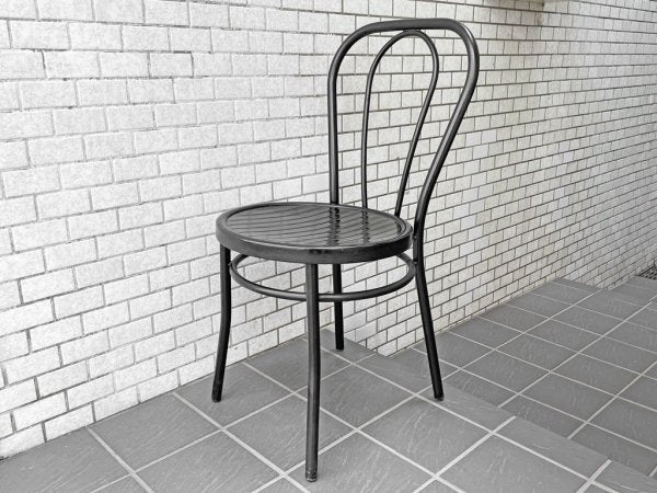 カサブランカ CASABLANCA ビストロチェア Bistro ダイニングチェア ウッド × スチール インタルシア トーネット B ■