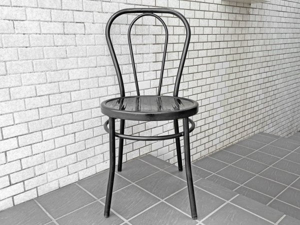 カサブランカ CASABLANCA ビストロチェア Bistro ダイニングチェア ウッド × スチール インタルシア トーネット B ■