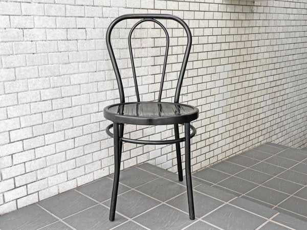 カサブランカ CASABLANCA ビストロチェア Bistro ダイニングチェア ウッド × スチール インタルシア トーネット A ■
