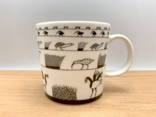 イッタラ iittala イッタラバード iittala Bird マグカップ バードマグ オイバ トイッカ スコープ  50周年記念 2010年 グレー フィンランド 北欧食器 ◎