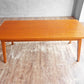 パシフィックファニチャーサービス PACIFIC FURNITURE SERVICE P.F.S. DH TEA TABLE ティーテーブル S ダークブラウン オーク材 定価:47,300円 ♪