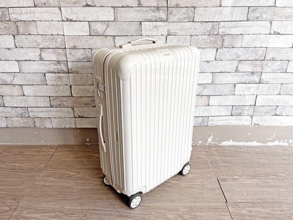 リモワ RIMOWA ユナイテッドアローズ UNITED ARROWS 別注 サルサエクリュ Salsa Eclu スーツケース 58L キャリーバッグ 4輪 希少 ●