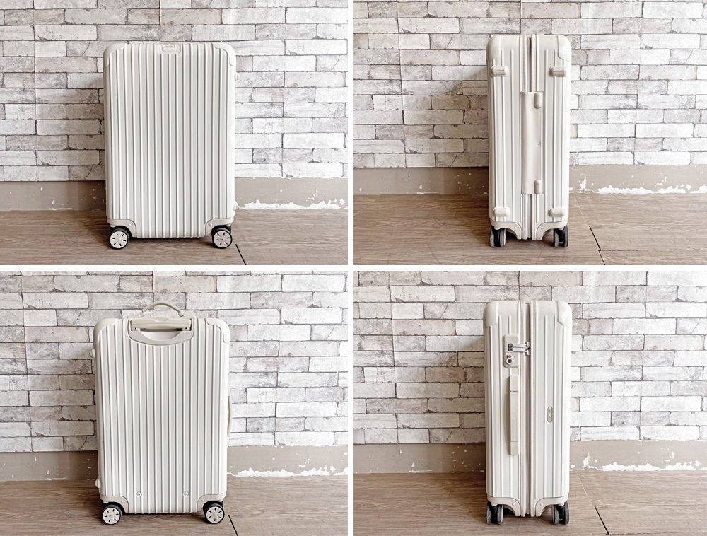 リモワ RIMOWA ユナイテッドアローズ UNITED ARROWS 別注 サルサエクリュ Salsa Eclu スーツケース 58L キャリーバッグ 4輪 希少 ●