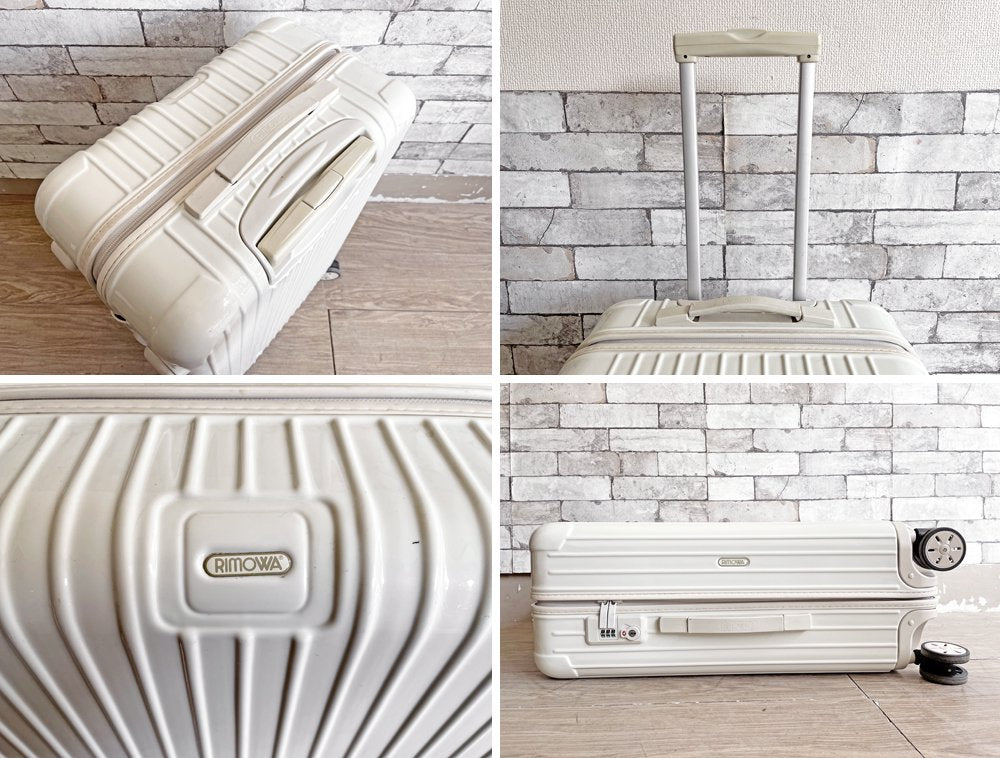 リモワ RIMOWA ユナイテッドアローズ UNITED ARROWS 別注 サルサエクリュ Salsa Eclu スーツケース 58L キャリーバッグ 4輪 希少 ●