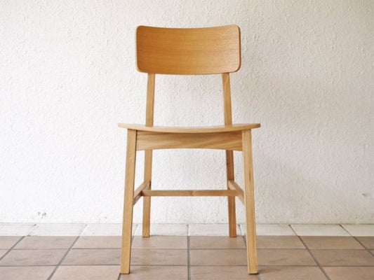 フランフラン Franc franc コムンチェア ウッド COMUN CHAIR WOOD アッシュ材 ダイニングチェア ナチュラル  A ◇