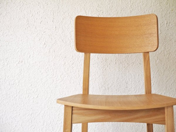 フランフラン Franc franc コムンチェア ウッド COMUN CHAIR WOOD アッシュ材 ダイニングチェア ナチュラル  A ◇