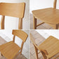 フランフラン Franc franc コムンチェア ウッド COMUN CHAIR WOOD アッシュ材 ダイニングチェア ナチュラル  A ◇