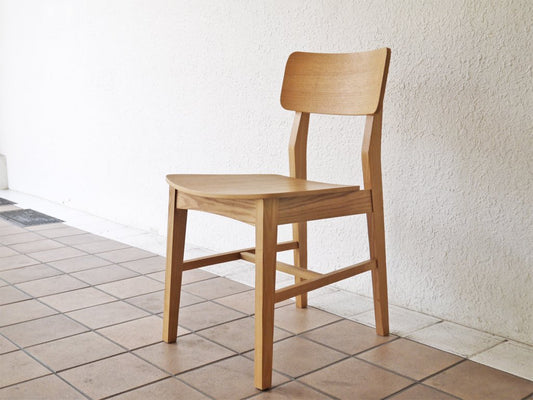 フランフラン Franc franc コムンチェア ウッド COMUN CHAIR WOOD アッシュ材 ダイニングチェア ナチュラル  B ◇