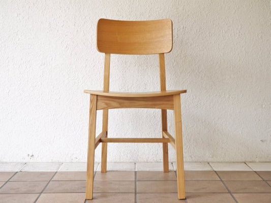 フランフラン Franc franc コムンチェア ウッド COMUN CHAIR WOOD アッシュ材 ダイニングチェア ナチュラル  B ◇