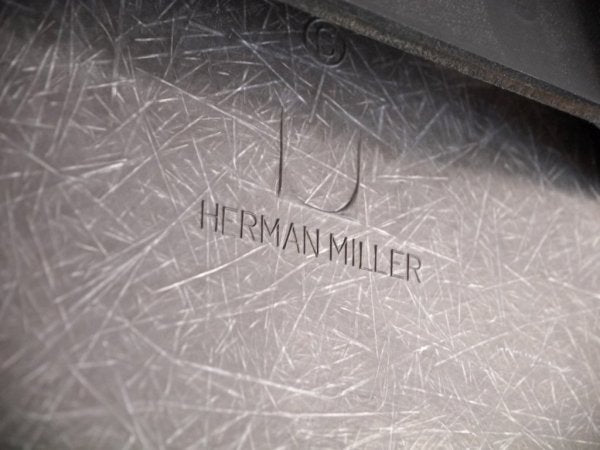 ハーマンミラー Herman Miller 2ndビンテージ アームシェルチェア アプホルスター キャスターベース チルト機能 C&R イームズ ミッドセンチュリー◇