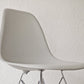 ヴィトラ vitra. サイドシェル チェア ダイニングチェア エッフェルベース ポリプロピレン グレー C&R イームズ ミッドセンチュリー ◇