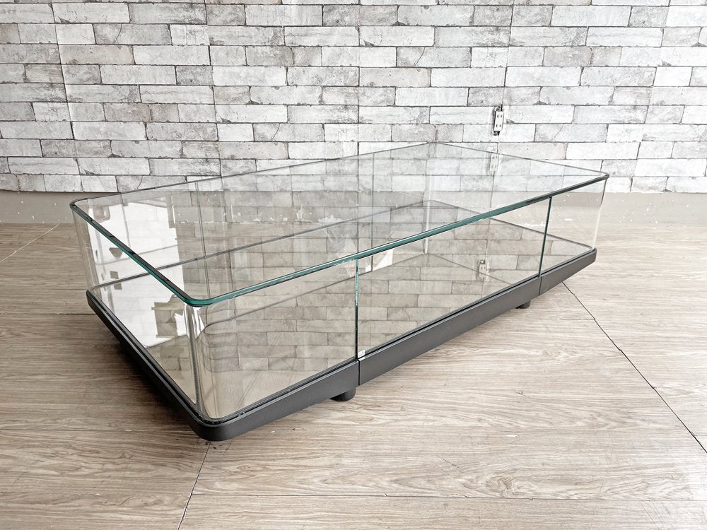 グラスイタリア GLAS ITALIA コレクター COLLECTOR コレクション センターテーブル コーヒーテーブル ガラストップ Barber & Osgerby COR01 補修痕有 ●