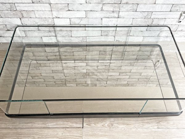 グラスイタリア GLAS ITALIA コレクター COLLECTOR コレクション センターテーブル コーヒーテーブル ガラストップ Barber & Osgerby COR01 補修痕有 ●