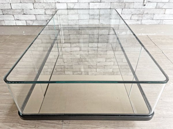 グラスイタリア GLAS ITALIA コレクター COLLECTOR コレクション センターテーブル コーヒーテーブル ガラストップ Barber & Osgerby COR01 補修痕有 ●