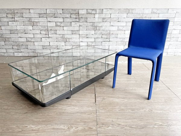 グラスイタリア GLAS ITALIA コレクター COLLECTOR コレクション センターテーブル コーヒーテーブル ガラストップ Barber & Osgerby COR01 補修痕有 ●