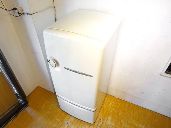 ナショナル National ウィル フリッジ WiLL FRIDGE 冷凍冷蔵庫 ホワイト 260L 2001年製 ノスタルジックデザイン 廃番 ★