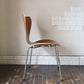 フリッツハンセン Fritz Hansen セブンチェア Seven Chair アルネヤコブセン Arne Jacobsen ナッツ 廃盤カラー デザイナーズ ◎