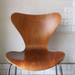 フリッツハンセン Fritz Hansen セブンチェア Seven Chair アルネヤコブセン Arne Jacobsen ナッツ 廃盤カラー デザイナーズ ◎