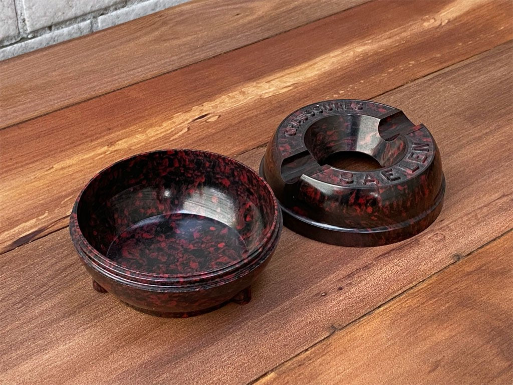 フランスアンティーク France Antique ベークライト製 アシュトレイ BAKELITE ASHTRAY 灰皿 JEMCO社 ■