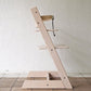 ストッケ STOKKE トリップトラップ TRIPP TRAPP ベビーチェア キッズチェア ホワイトウォッシュ S/N4～ 木製カード 革ベルト ノルウェー 北欧家具 ◇