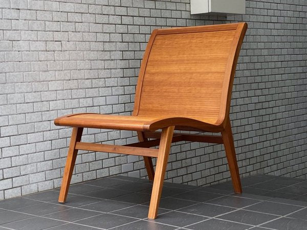 シンプルモダンスタイル Simple modern style チェリー材 ラウンジチェア イージーチェア ■