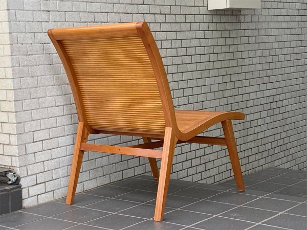 シンプルモダンスタイル Simple modern style チェリー材 ラウンジチェア イージーチェア ■
