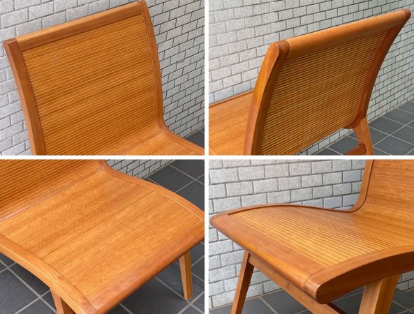 シンプルモダンスタイル Simple modern style チェリー材 ラウンジチェア イージーチェア ■