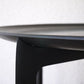 フリッツハンセン Fritz Hansen トレイテーブル TRAY TABLE オークプライウッド ブラック サイドテーブル ヴィスムセン＆エンゲホルム デザイン ◇