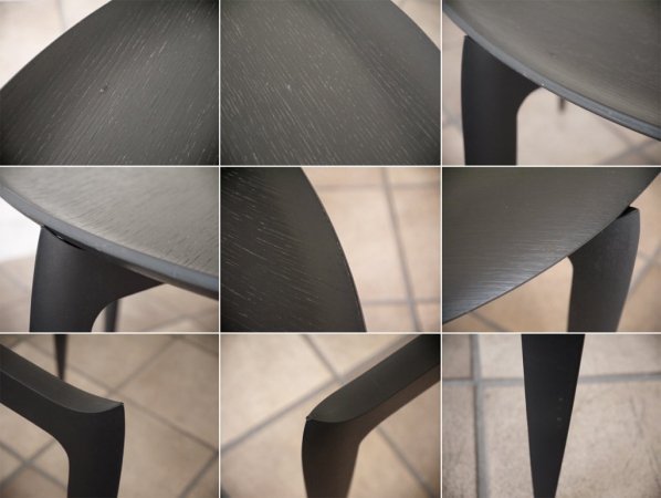 フリッツハンセン Fritz Hansen トレイテーブル TRAY TABLE オークプライウッド ブラック サイドテーブル ヴィスムセン＆エンゲホルム デザイン ◇