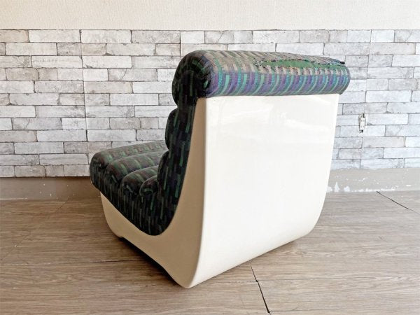 アルフレックス arflex レインボーチェア Rainbow Chair ラウンジチェア 1Pソファ ミッドセンチュリー スペースエイジ 現状品 ●