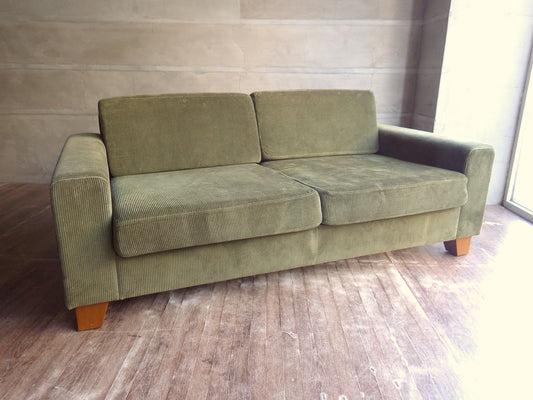 ジャーナルスタンダードファニチャー journal standard Furniture リヨン ソファ LYON SOFA 2P コーデュロイ生地 アッシュ材 ♪